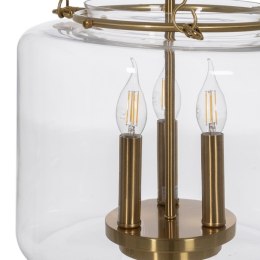 Lampa Sufitowa Złoty Szkło Żelazo 220-240 V 35 x 35 x 72 cm