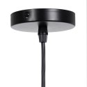 Lampa Sufitowa Czarny Naturalny Drewno Żelazo 220-240 V 35 x 35 cm