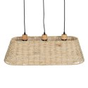 Lampa Sufitowa Czarny Naturalny Żelazo 220-240 V 77 x 27 x 92 cm