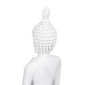Figurka Dekoracyjna Biały Budda 19,2 x 12 x 32,5 cm