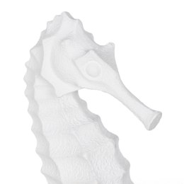 Figurka Dekoracyjna Biały Konik Morski 15 x 12,5 x 45 cm