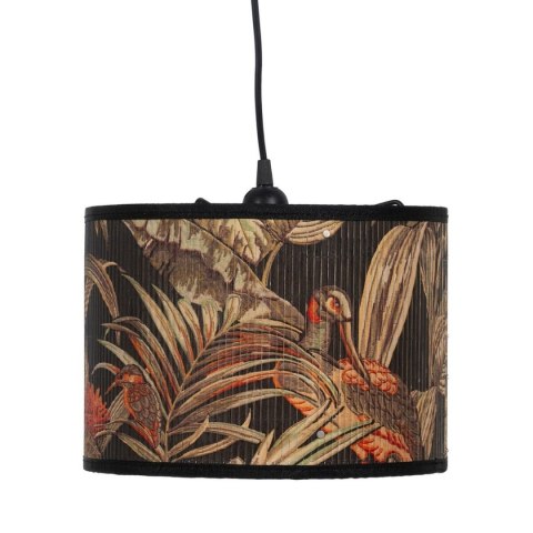 Lampa Sufitowa Bambus Żelazo Kartki 220-240 V 28 x 28 x 20 cm