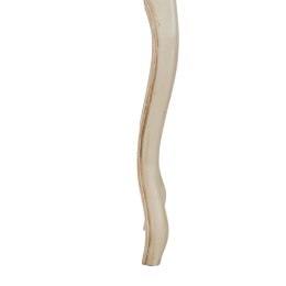Konsola Krem Naturalny Drewno świerkowe Drewno MDF 135 x 43 x 77 cm