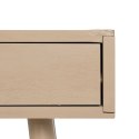 Konsola Naturalny drewno sosnowe Drewno MDF 90 x 35 x 75 cm