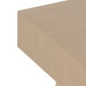 Konsola Naturalny drewno sosnowe Drewno MDF 90 x 35 x 75 cm