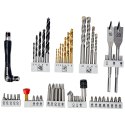 Drill bits and tits set BOSCH 49 Części