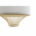 Lampa Sufitowa DKD Home Decor Biały Poliester Bambus (40 x 40 x 52 cm)