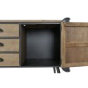 MebleTV DKD Home Decor 144 x 47 x 76 cm Naturalny Szary Metal