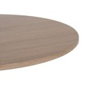 Stolik Czarny Naturalny Żelazo Drewno MDF 50 x 50 x 45 cm