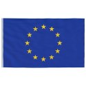 Flaga Unii Europejskiej z masztem, 5,55 m, aluminium