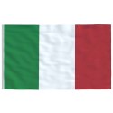 Flaga Włoch z masztem, 5,55 m, aluminium