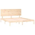 Rama łóżka, lite drewno sosnowe, 200x200 cm