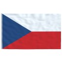 Flaga Czech z masztem, 6,23 m, aluminium