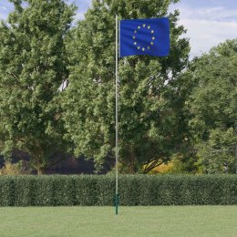Flaga Unii Europejskiej z masztem, 6,23 m, aluminium