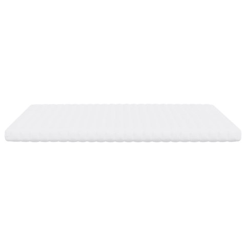 Materac piankowy, biały 160x200 cm, 7-strefowy, twardość 20 ILD