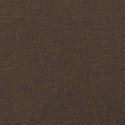 Materac kieszeniowy, ciemnobrązowy, 90x190x20 cm, tkanina