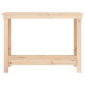 Stół roboczy, 110x50x80 cm, lite drewno sosnowe