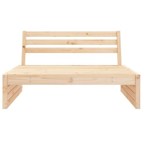 Sofa środkowa do ogrodu, 120x80 cm, lite drewno sosnowe