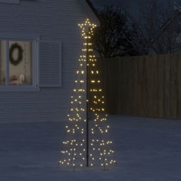 Choinka z lampek, z kołkami, 220 ciepłych białych LED, 180 cm