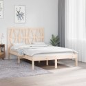 Rama łóżka, lite drewno sosnowe, 120x190 cm, podwójna