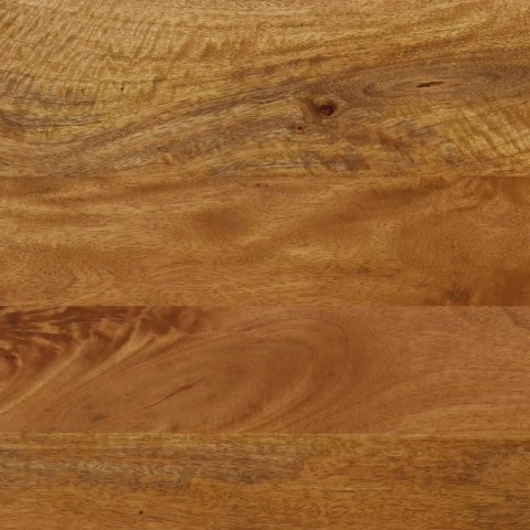 Ławka, 160x40x45 cm, lite drewno mango i żelazo