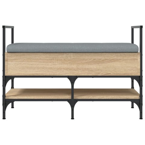 Ławka na buty, dąb sonoma, 85,5x42x57,5 cm