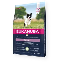 Karma Eukanuba Pupopy Small & Medium Szczeniak/Junior Jagnięcina 2,5 kg