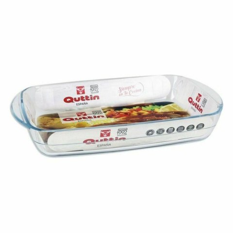 Blacha do piekarnika Quttin 65810 2,2 l Szkło Prostokątny 32,5 x 20,2 x 5,2 cm (7 Sztuk) Blacha do piekarnika Quttin 65810 2,2 l Szkło Prostokątny 32,5 x 20,2 x 5,2 cm (7 Sztuk)