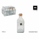 Kryztałowa butelka La Mediterránea Medi Korek 725 ml (12 Sztuk)