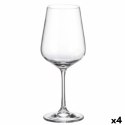 Zestaw kubków Bohemia Crystal Sira 450 ml (6 Sztuk) (4 Sztuk)