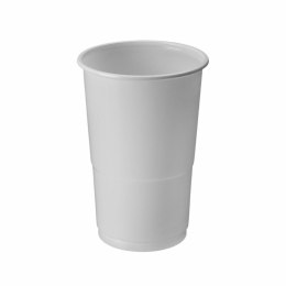 Zestaw szklanek wielokrotnego użytku Algon Biały 24 Sztuk 250 ml (50 Części)