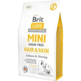 Karma Brit Mini Hair&Skin Dorosły Łosoś Ryba 2 Kg