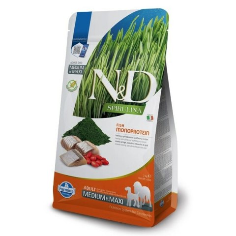 Karma Farmina N&D Dorosły Ryba Jagnięcina 7 kg Spirulina