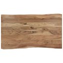 Stół jadalniany, 140 x 80 x 76 cm, lite drewno akacjowe