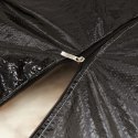 Torby na poduszki ogrodowe, 2 szt., czarne, 150x75x75 cm, PE