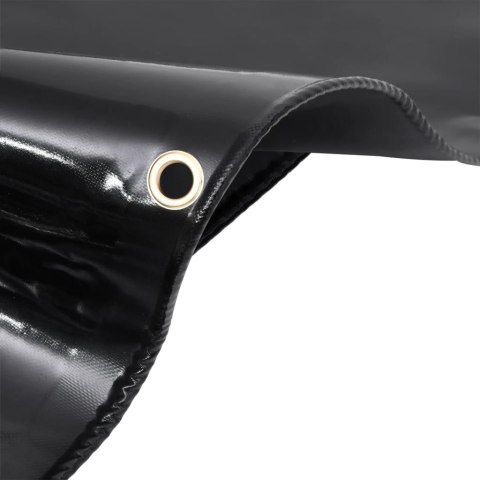 Plandeka 650 g/m², 3,5 x 2,5 m, czarna