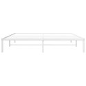 Metalowa rama łóżka, biała, 183x213 cm