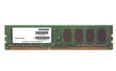 MEMORY DIMM 8GB PC12800 DDR3/PSD38G16002 PATRIOT