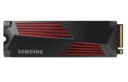 SSD PCIE G4 M.2 NVME 1TB W/HS/990 PRO MZ-V9P1T0GW SAMSUNG