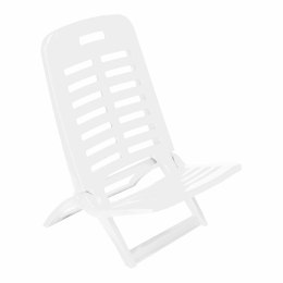 Fotel plażowy IPAE Progarden ply80cbi Biały 40 x 51,5 x 62 cm