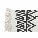 Dywan DKD Home Decor 160 x 250 x 0,7 cm Czarny Poliester Bawełna Biały Ikat Boho