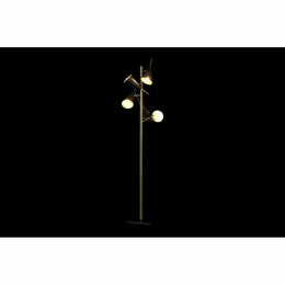 Lampa Stojąca DKD Home Decor Czarny Złoty Metal Nowoczesny (36 x 36 x 160 cm)