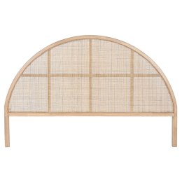 Zagłówek do łóżka Home ESPRIT Naturalny Drewno kauczukowe 180 x 3,5 x 120 cm