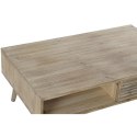 Stolik DKD Home Decor 99 x 59 x 38 cm Jodła Naturalny Aluminium