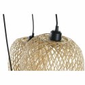 Lampa Sufitowa DKD Home Decor Czarny Jasnobrązowy Metal Bambus 50 W Tropikalny 220 V 30 x 30 x 94 cm