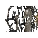 Dekoracja ścienna Home ESPRIT Złoty Srebrzysty Koral Śródziemnomorski 49,5 x 5 x 48,3 cm (2 Sztuk)