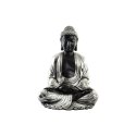 Figurka Dekoracyjna DKD Home Decor 43 x 37 x 57 cm Srebrzysty Czarny Budda Orientalny