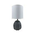 Lampa stołowa Versa Mery 25 W Szary Ceramika 14 x 27 x 11 cm