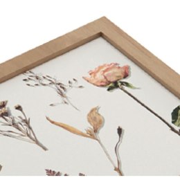 Pudełko ozdobne Versa Kvety Drewno MDF 24 x 7 x 24 cm