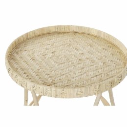 Konsola DKD Home Decor Brązowy Bambus 60 x 60 x 52 cm